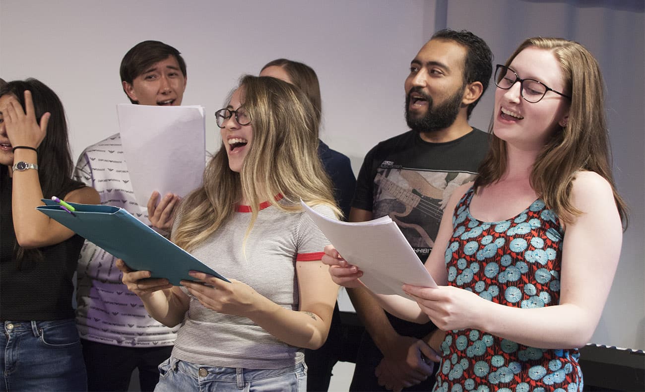 Singing is a great way to practice and learn a language