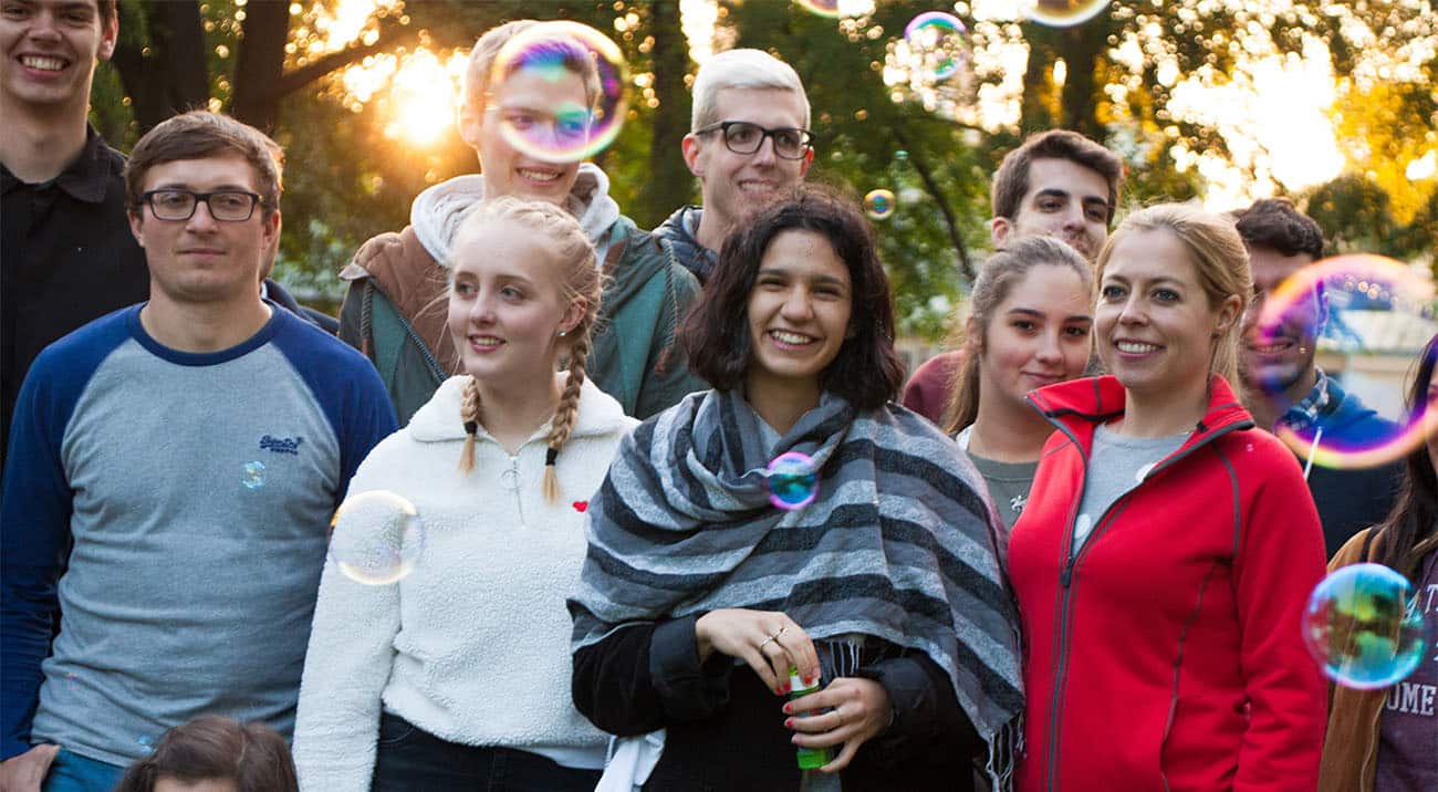 Get to know other people from all over the world!